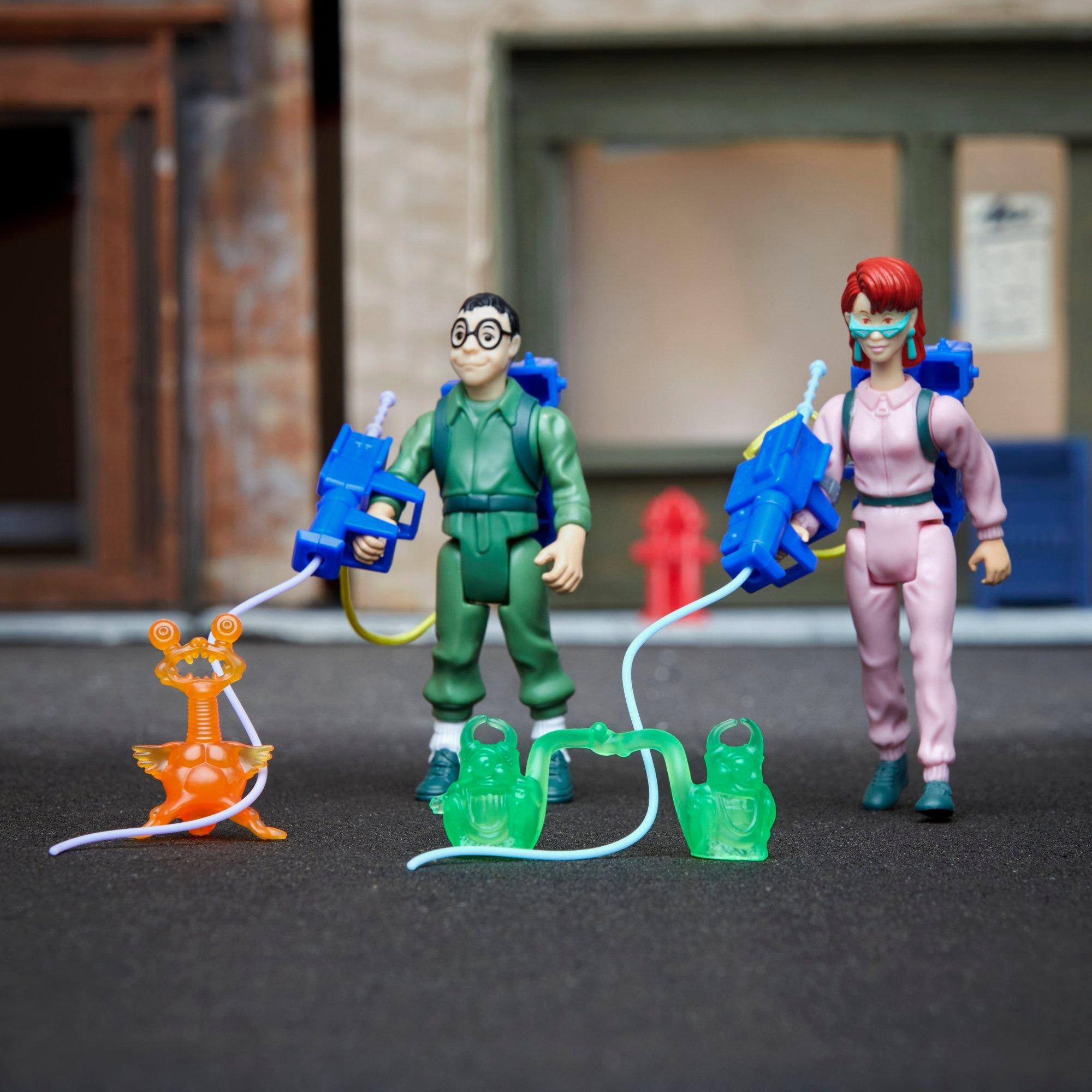 The Real Ghostbusters Janine & Louis 40th Anniversary Set - Hasbro