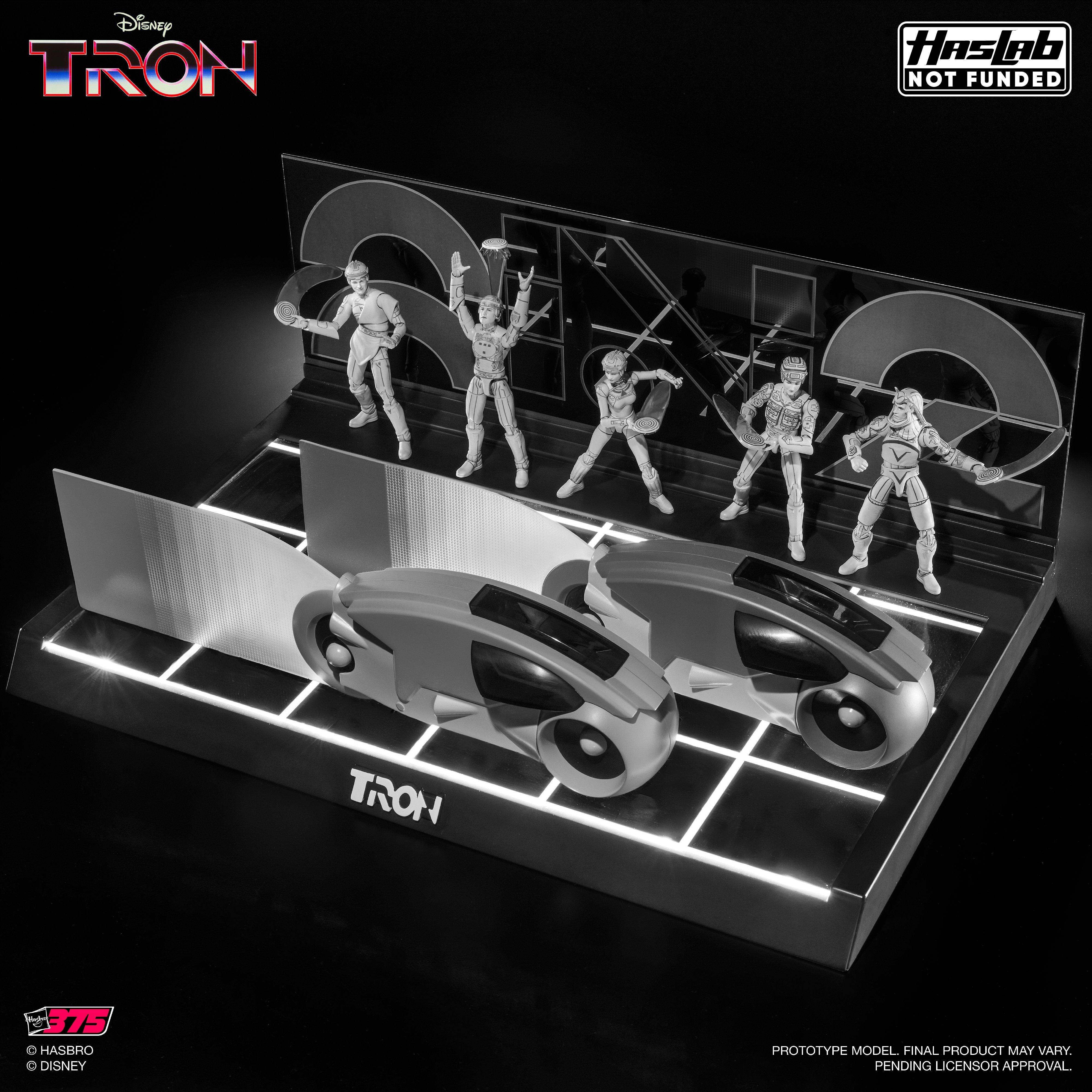 TRON: Helden des Rasters Sammlerset (Skala 9,5 cm)
