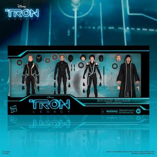 Tron: Legacy Identity Collection Figure 4-Pack