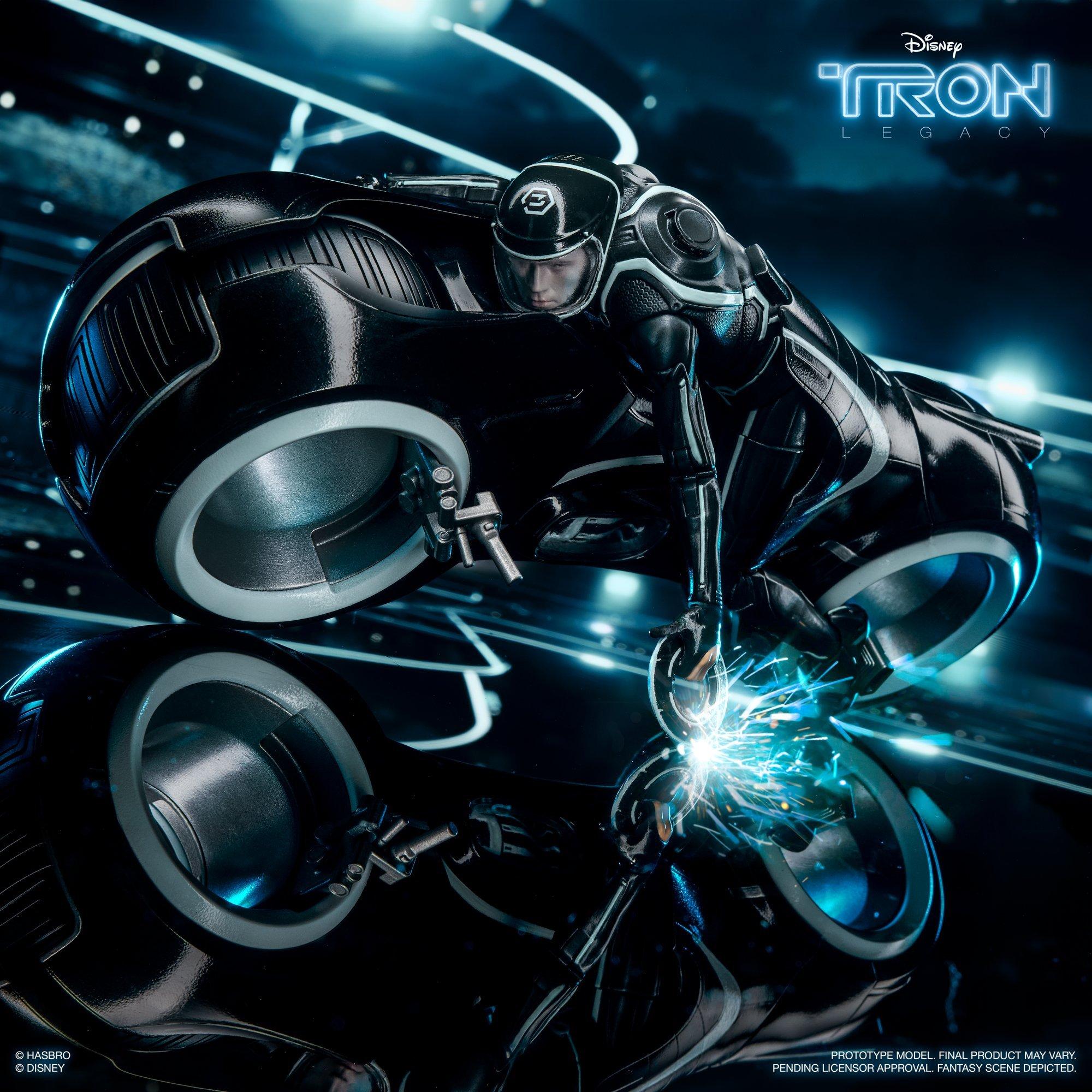 アメコミ TRON: Legacy Sam Flynn Light Cycle HOT TOYS SAM FYNN LIGHT CYCLE MMS142 TRON LEGACY 1/6 scale Disney