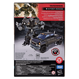 Transformers Studio Series Transformers Movie 1 Voyager Class Autobot Ironhide