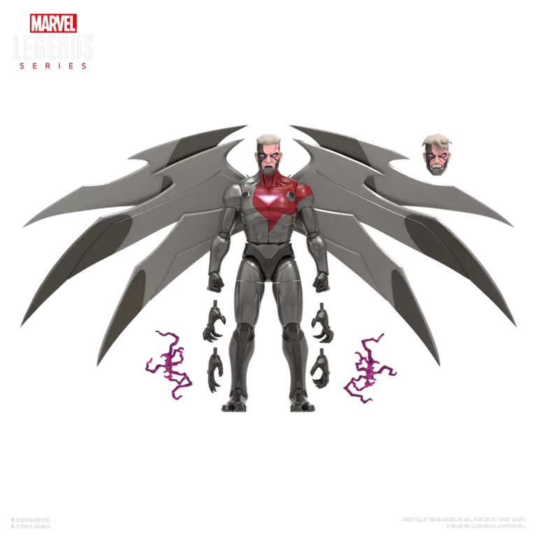 Marvel Legends Series Bolivar Trask and Marvel's Bastion Nimrod, X-Men '97