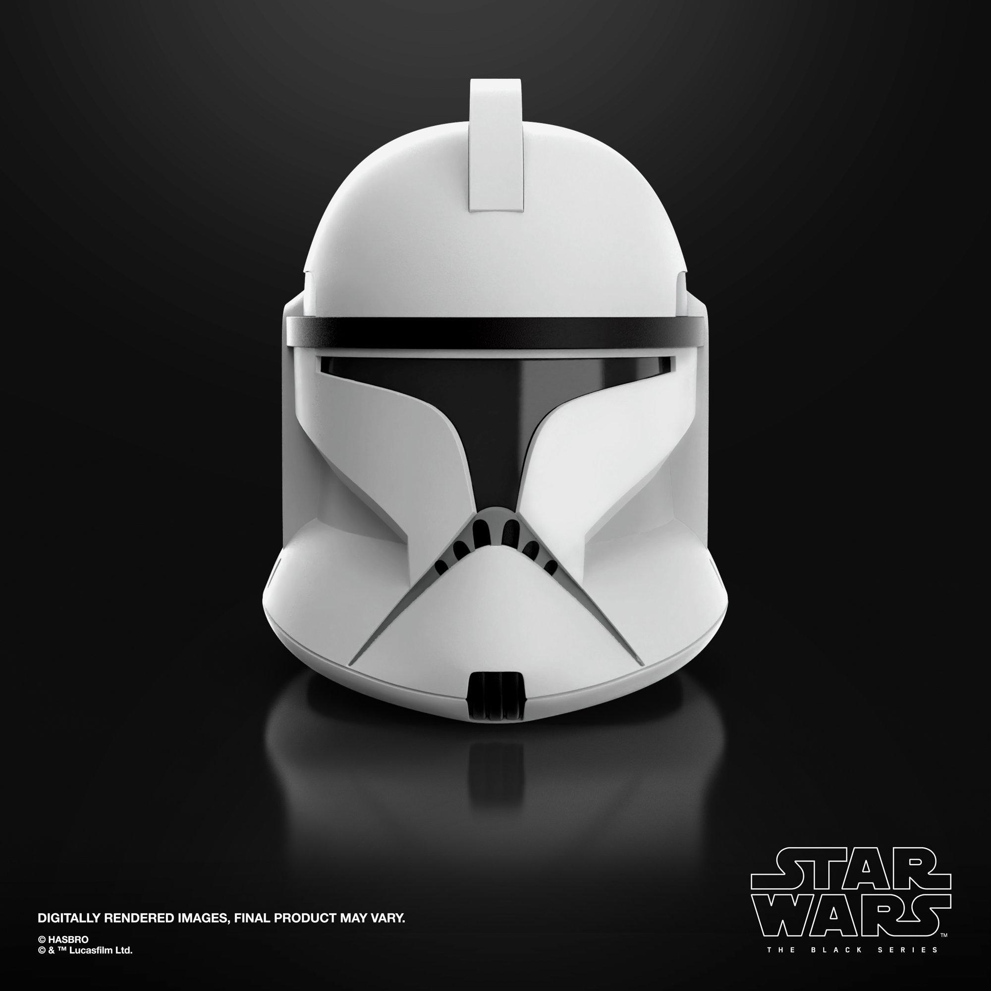 STAR WARS The Black Series Phase I Clone Trooper Electronic Helmet