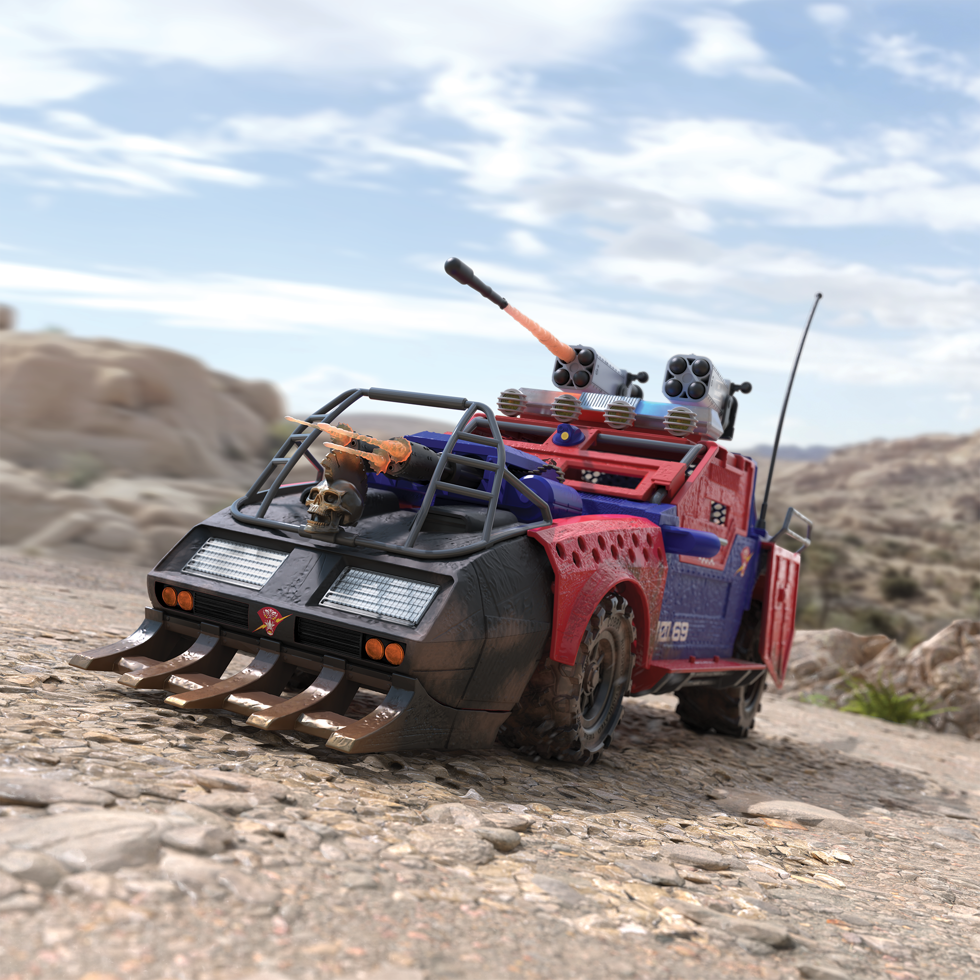 gi.joe ハマー系トラック G.I. Joe Classified Series Dreadnok Thunder Machine Vehicle Kit