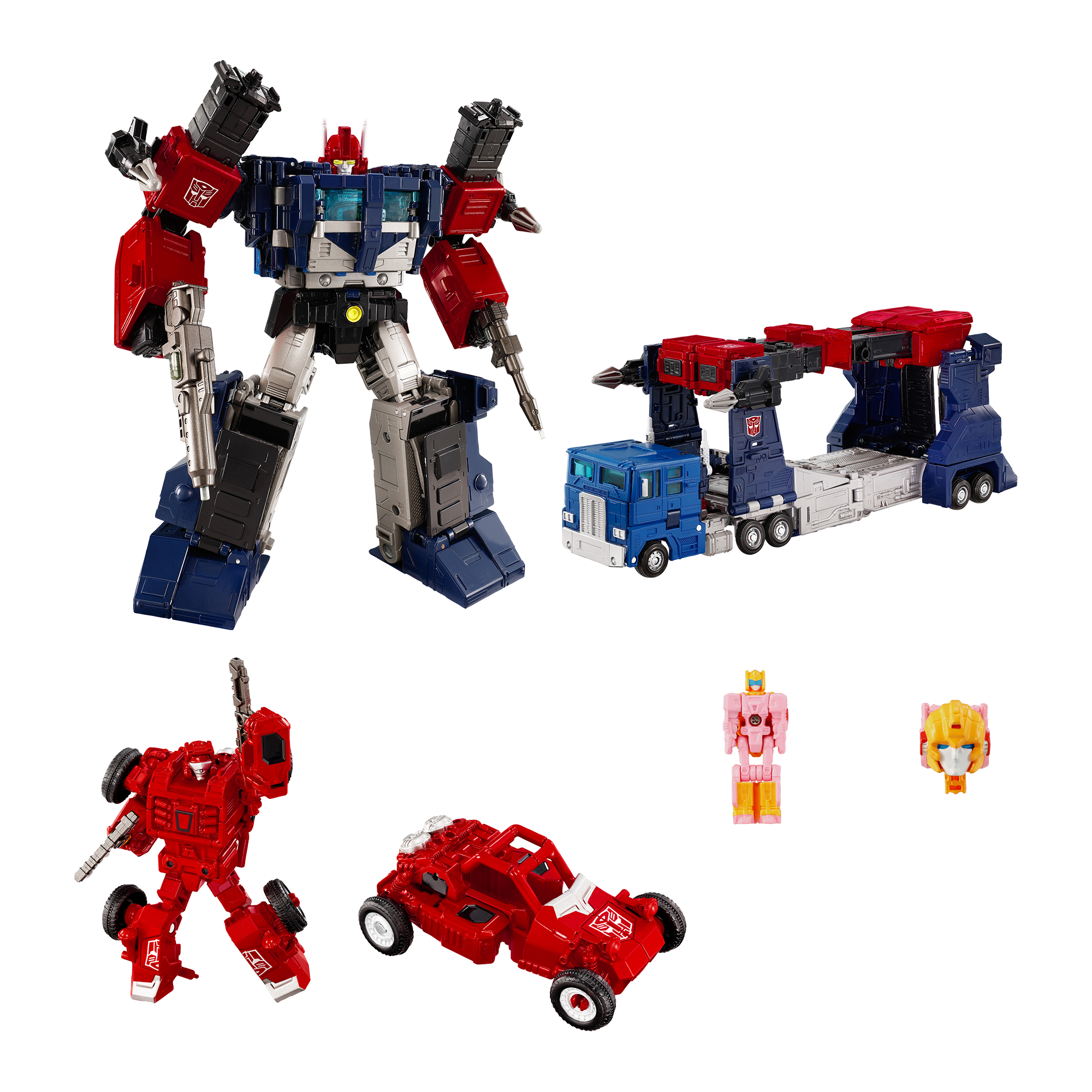 Transformers Takara Tomy New Legends NL-08 Delta Magnus Primal Vanguard Set