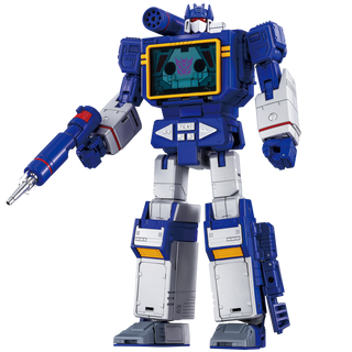 Transformers Takara Tomy MPG-19 Soundwave and Condor (Laserbeak)