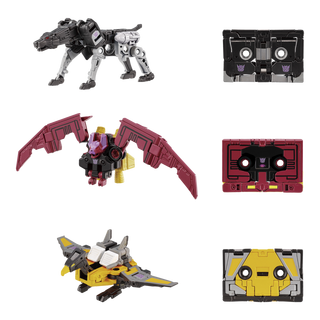 Transformers Takara Tomy MPG-22 Jaguar, Buzzsaw, & Ratbat