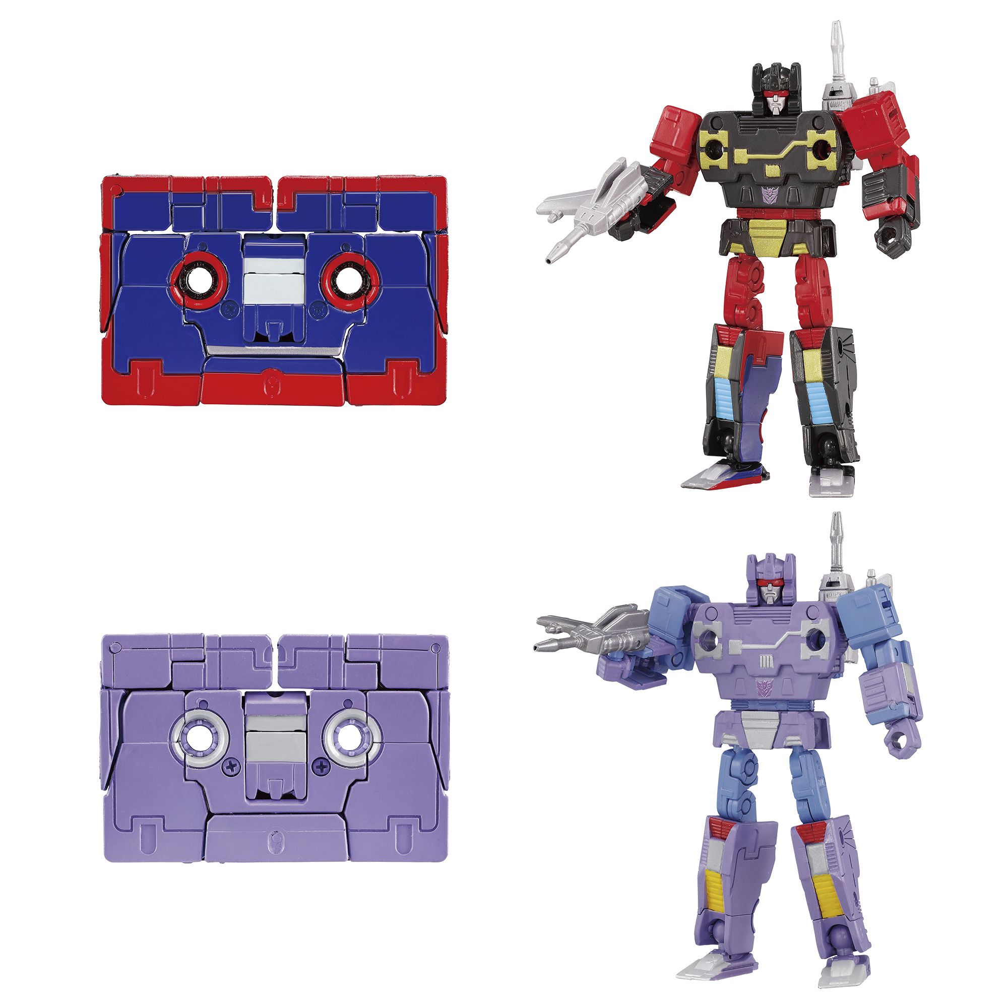 Transformers Takara Tomy MPG-21 Rumble & Frenzy Figure Set