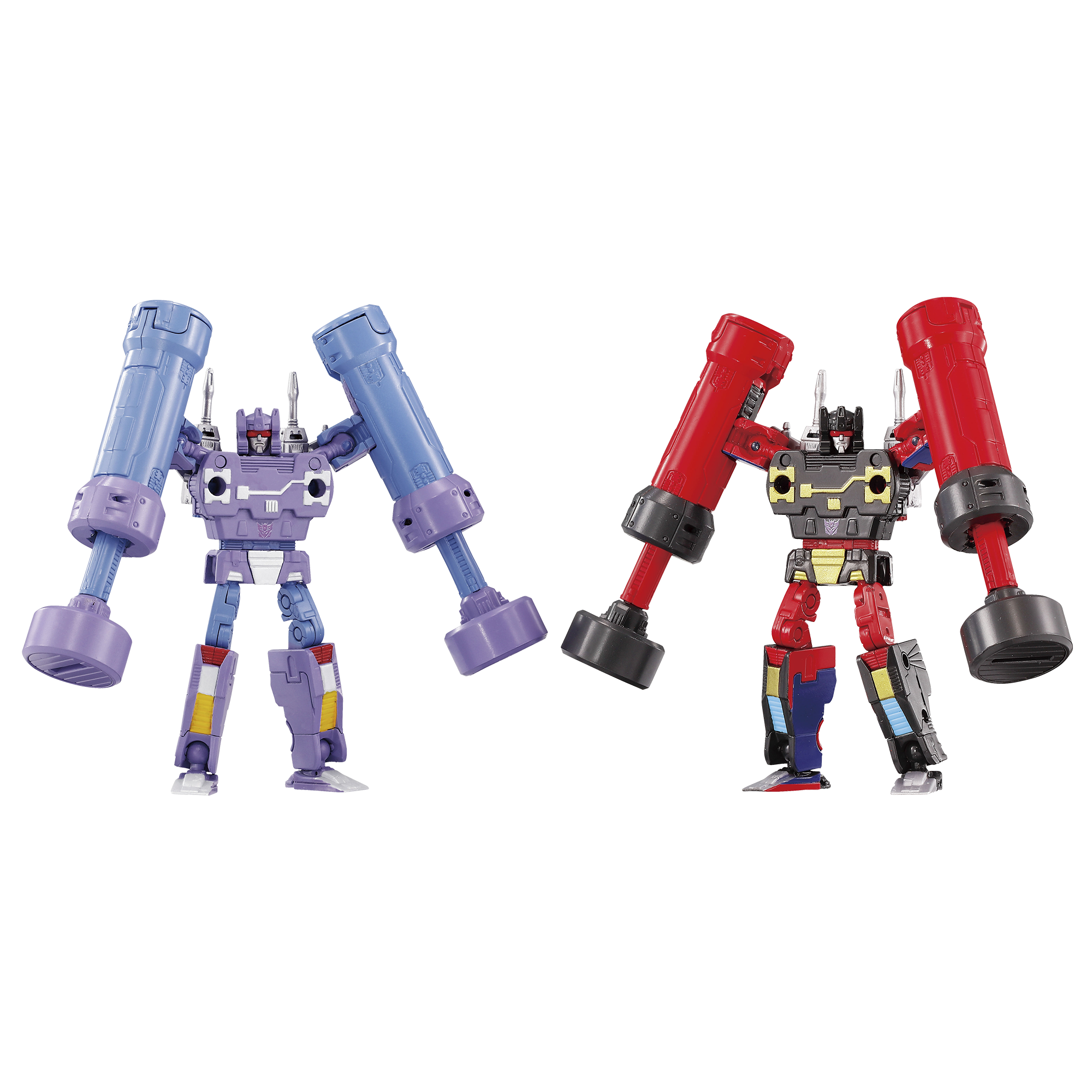 KEYSTONE REVOLT 10本セット Transformers Takara Tomy MPG-21 Rumble & Frenzy Figure Set
