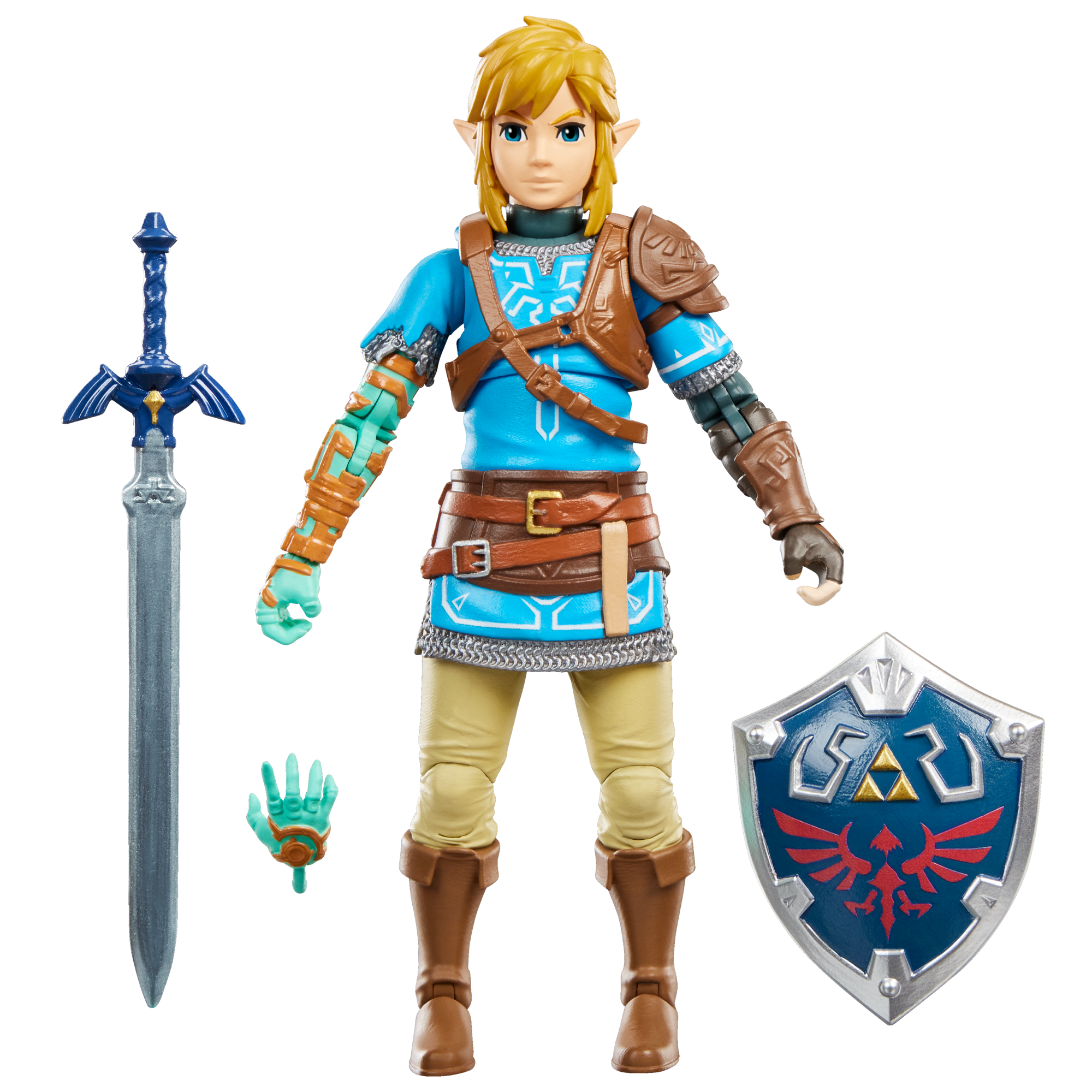Ganondorf action figure 7,5 inci Heroes of Hyrule - tampilan full body dan Gloom Sword