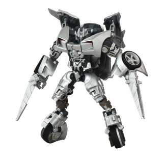 Transformers Takara Tomy Masterpiece Movie Series Next MPMN-01 Sideswipe, Silver