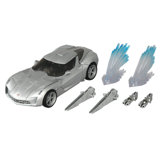 Transformers Takara Tomy Masterpiece Movie Series Next MPMN-01 Sideswipe, Silver