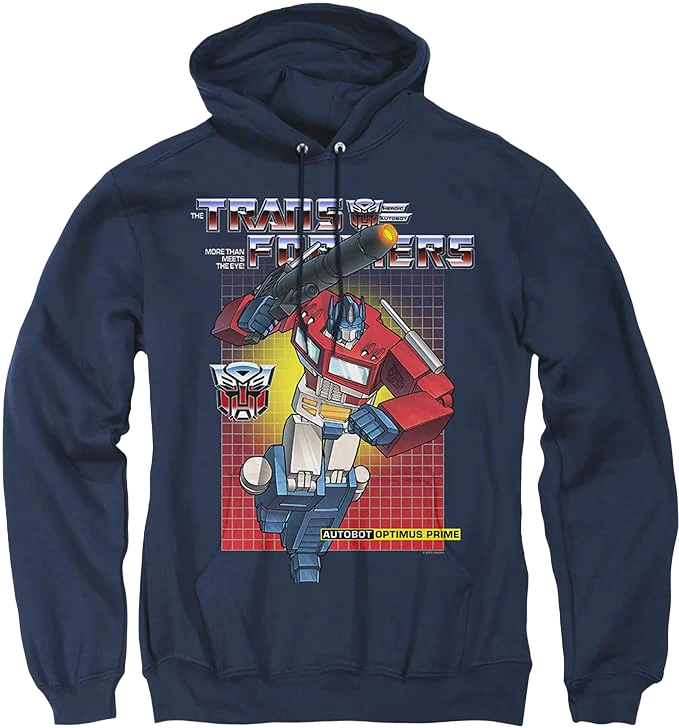 Transformers Optimus Prime Mens Pullover Hoodie