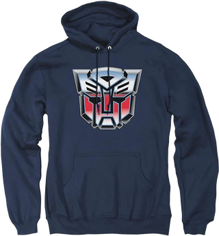 Transformers Autobots Airbrush Logo Mens Pullover Hoodie