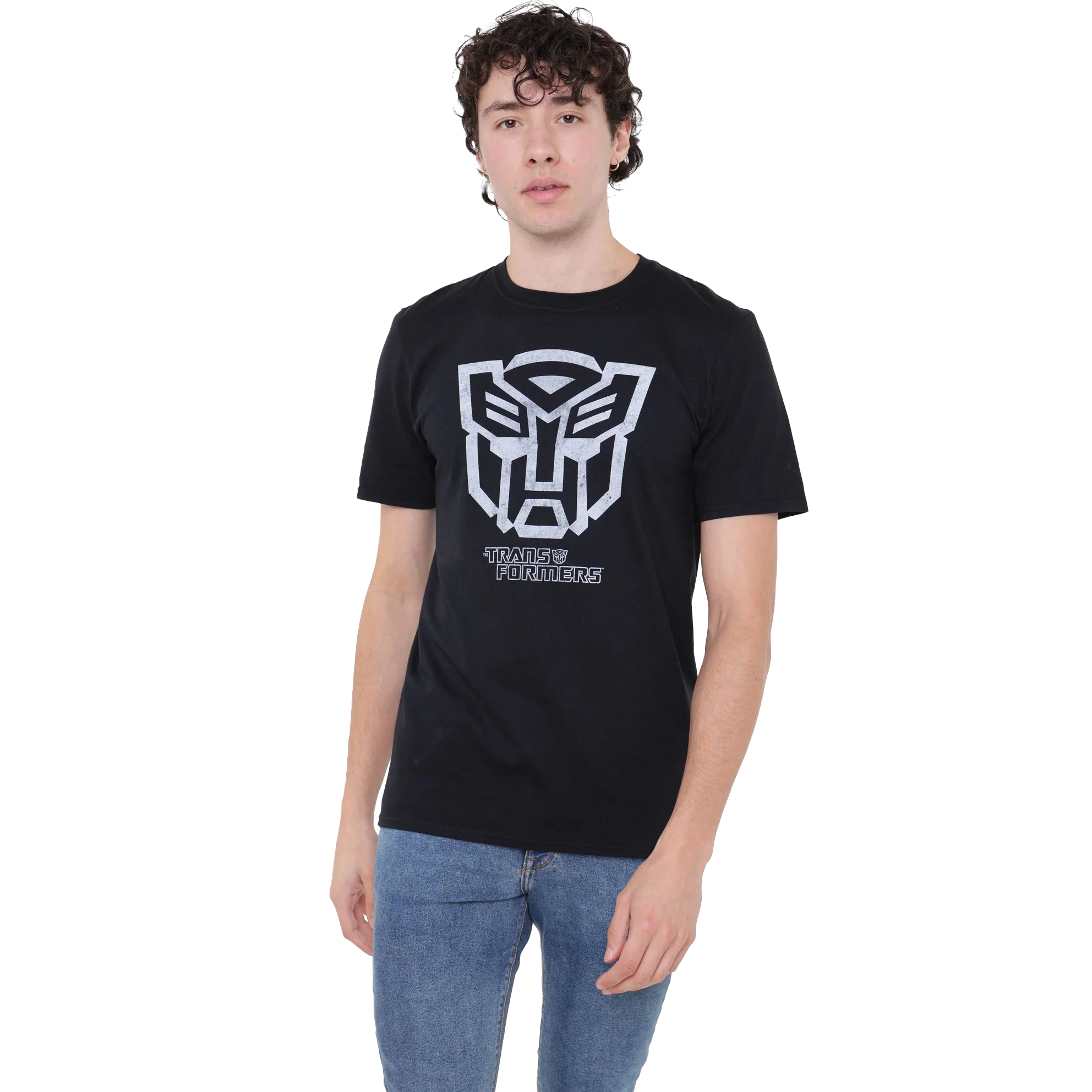 Transformers Autobots Outline Logo Mens T-shirt