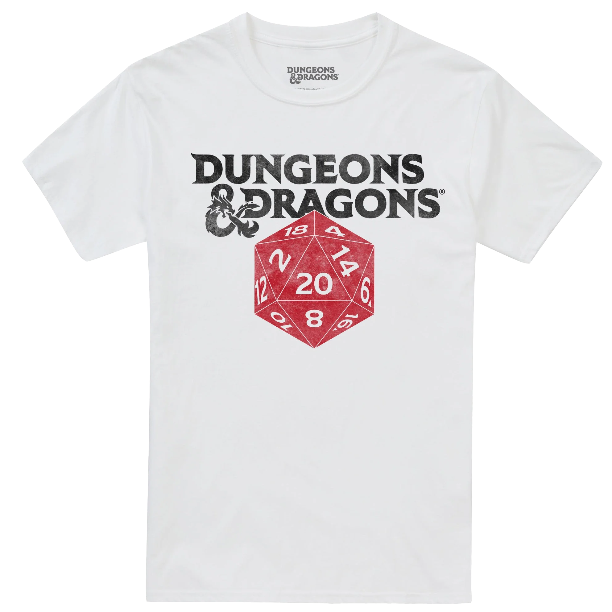 Dungeons & Dragons D20 Dice Mens T-shirt