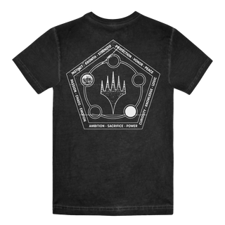 Magic: The Gathering Mana Wheel Retro Mens Vintage Wash T-shirt