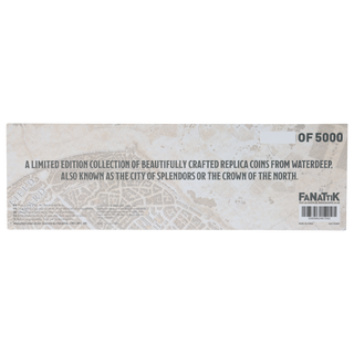 Dungeons & Dragons Replica Waterdeep Coin Set