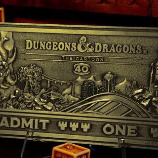 Dungeons & Dragons Limited Edition Metal Anniversary Ticket
