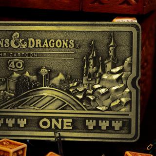 Dungeons & Dragons Limited Edition Metal Anniversary Ticket