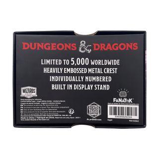 Dungeons & Dragons Limited Edition Mithral Hall Ingot