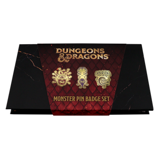 Dungeons & Dragons 50e anniversaire Coffret de 3 insignes XL édition limitée