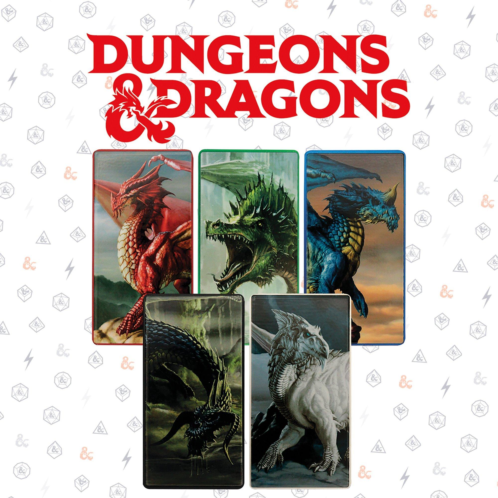 Coffret de lingots Donjons & Dragons Dragons chromatiques