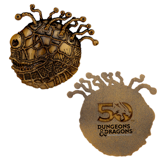 Dungeons & Dragons 50e anniversaire Coffret de deux médaillons Tyrannœil édition limitée