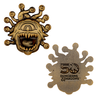 Dungeons & Dragons - Set de dos medallas de contemplador del 50.º aniversario - Edición limitada