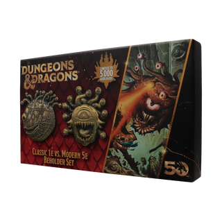 Dungeons & Dragons 50th Anniversary Limited Edition Beholder Twin Medallion Set