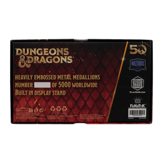 Dungeons & Dragons - Set de dos medallas de contemplador del 50.º aniversario - Edición limitada