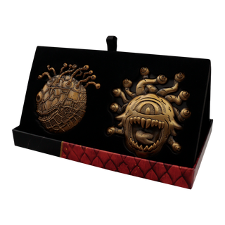 Dungeons & Dragons 50th Anniversary Limited Edition Beholder Twin Medallion Set