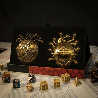 Dungeons & Dragons 50e anniversaire Coffret de deux médaillons Tyrannœil édition limitée