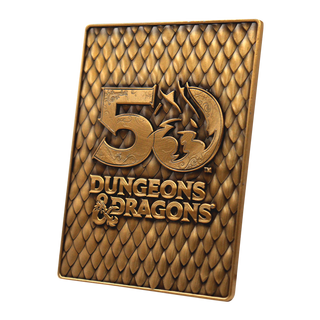 Dungeons & Dragons, edizione limitata del 50° Anniversario, set di lingotti della copertina del libro della 1ª edizione