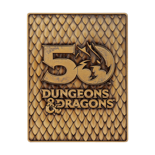 Dungeons & Dragons - Set de portadas de libro de primera edición del 50.º aniversario - Lingote de edición limitada