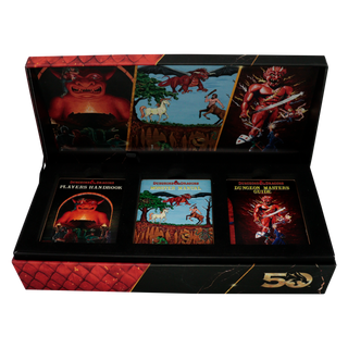 Dungeons & Dragons 50th Anniversary Limited Edition, 1st Edition Book Cover Ingot Set