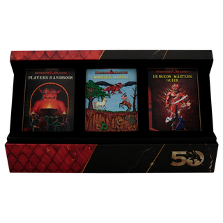 Dungeons & Dragons 50th Anniversary Limited Edition, 1st Edition Book Cover Ingot Set
