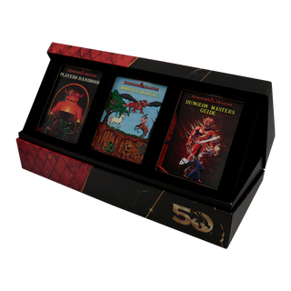 Dungeons & Dragons 50e anniversaire Coffret édition limitée de couvertures de livrets 1ère édition