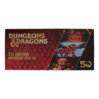 Dungeons & Dragons 50th Anniversary Limited Edition, 1st Edition Book Cover Ingot Set