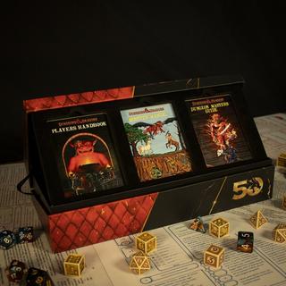 Dungeons & Dragons 50th Anniversary Limited Edition, 1st Edition Book Cover Ingot Set