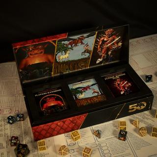 Dungeons & Dragons 50e anniversaire Coffret édition limitée de couvertures de livrets 1ère édition