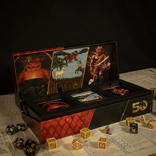 Dungeons & Dragons 50e anniversaire Coffret édition limitée de couvertures de livrets 1ère édition