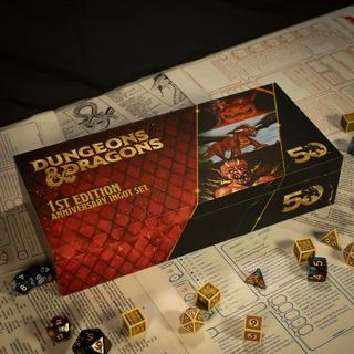 Dungeons & Dragons 50e anniversaire Coffret édition limitée de couvertures de livrets 1ère édition