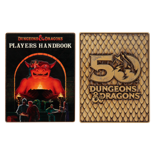 Dungeons & Dragons, edizione limitata del 50° Anniversario, set di lingotti della copertina del libro della 1ª edizione