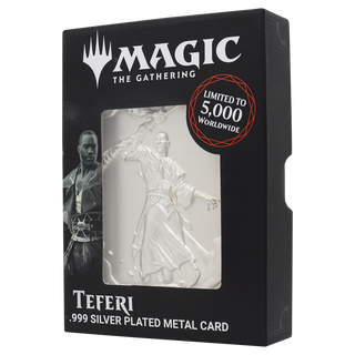 Magic: The Gathering Limited Edition .999 Silver Plated Teferi Metal Collectible