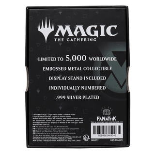 Magic: The Gathering Limited Edition .999 Silver Plated Teferi Metal Collectible