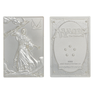 Magic: The Gathering Limited Edition .999 Silver Plated Teferi Metal Collectible