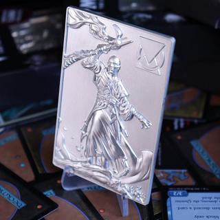 Magic: The Gathering Limited Edition .999 Silver Plated Teferi Metal Collectible