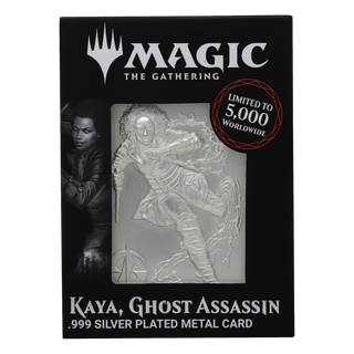 Magic: The Gathering Limited Edition .999 Silver Plated Kaya Metal Collectible