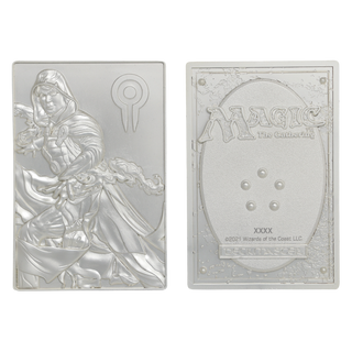 Magic: The Gathering Limited Edition .999 Silver Plated Jace Beleren Metal Collectible